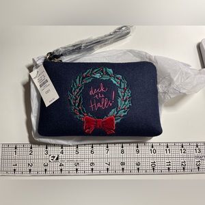 Talbots Deck The Halls! Wristlet